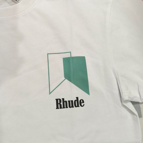 Rhude Cotton Short-Sleeved T-Shirt - Picture 3 of 5